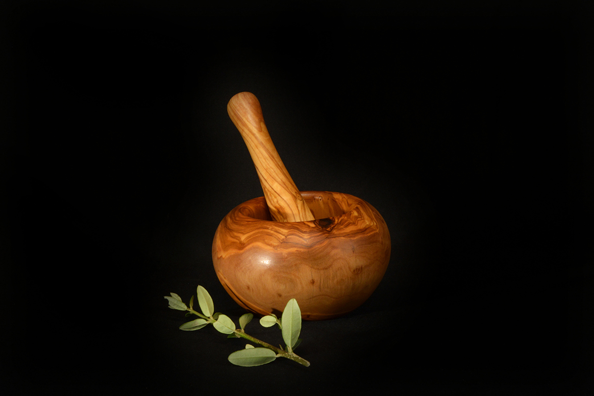 los oliveros artesania madera de olivos productos de calidad mortero bola